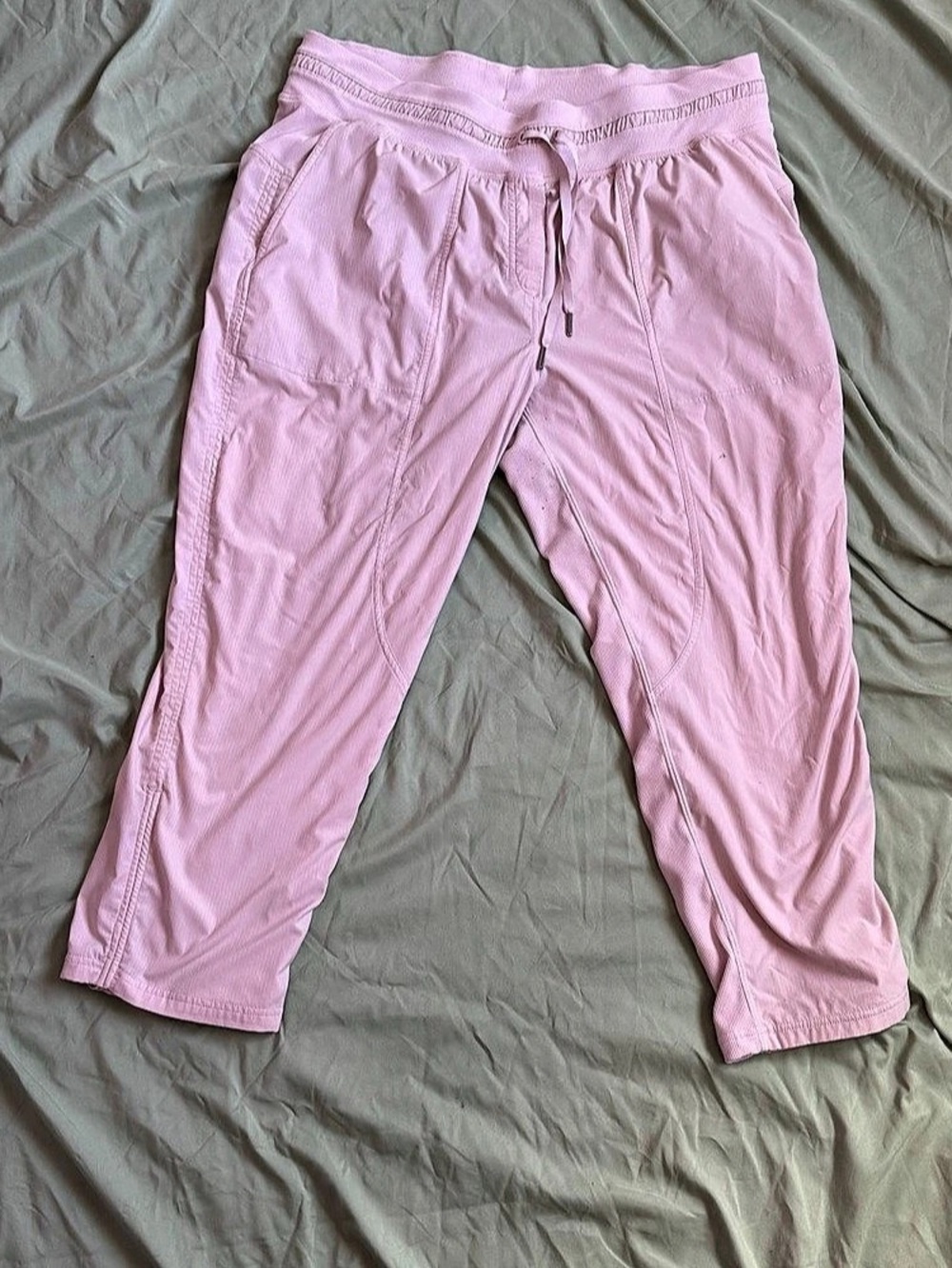 lululemon Dance Studio Crop *25" Pink Joggers